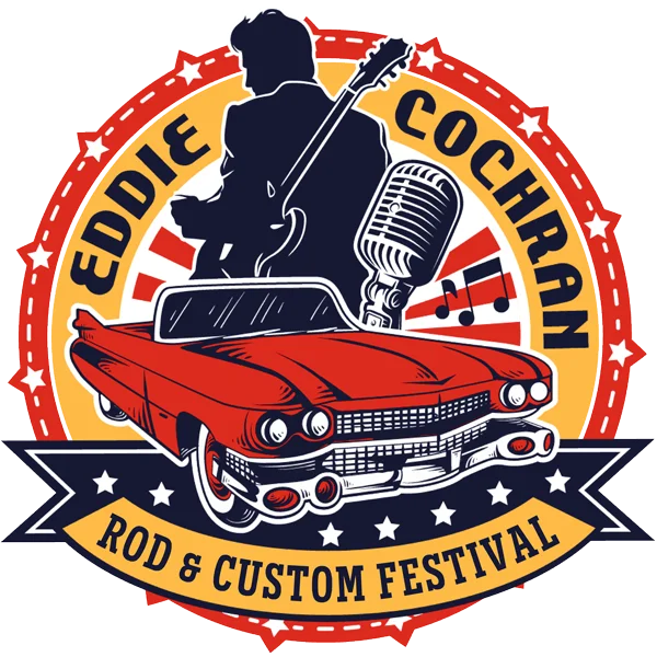 Eddie Cochran Rod & Custom Festival logo