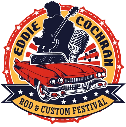 Eddie Cochran Rod & Custom Festival logo