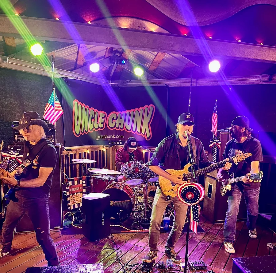 Uncle Chunk performing live